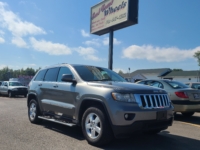 2013 Jeep Grand Cherokee Laredo, 290,000 km's, V6, automatic, 4X4, air, cruise, CD player, AUX port, power windows and locks, key-less entry, alloy wheels, tow package, inspected until April 2024 and more. $7,900.00 As traded special. Contact Greg at East Coast Wheels 1(506) 447-1212 or Robert at (506) 476- 5779.