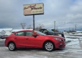 2015 Mazda 3, 172,000 km's, 4 cyl, 6 speed manual, air, cruise, CD player, Bluetooth, USB, power windows and locks, key-less entry, heated front seats, allow wheels, inspected until February 2025 and more. $9,995.00 Contact Greg at East Coast Wheels 1(506) 447-1212 or Robert at (506) 476-5779.